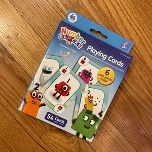 Number Blocks Playing Cards and Math Games for Kids - NIB